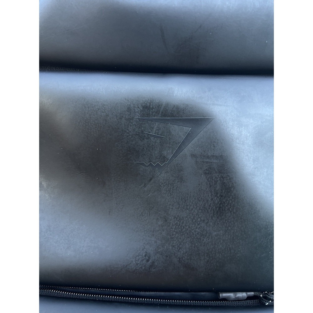 NEW Gymshark Sleek Backpack Cement Black Gym Bag College Backpack - Picture 6 of 7